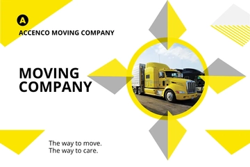 Free Moving Company Postcard Template to Edit Online
