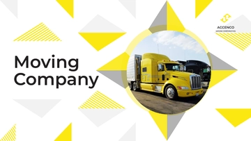 Free Moving Company Presentation Template to Edit Online