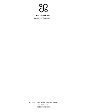 Free Professional IT Letterhead Template to Edit Online