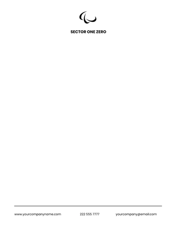 Free Sample Software Company Letterhead Template to Edit Online