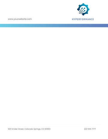 Free Technology Solutions Letterhead Template to Edit Online