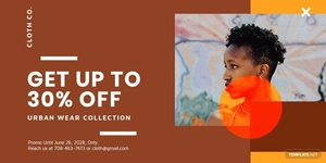New Year Sale Twitter Post Template
