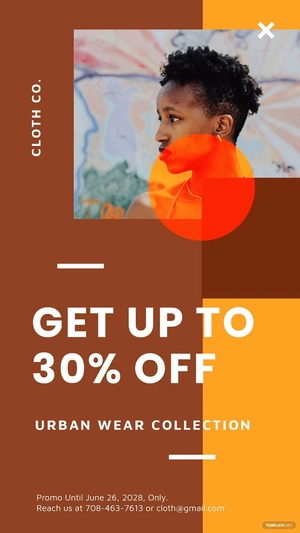 New Year Sale Whatsapp Image Template
