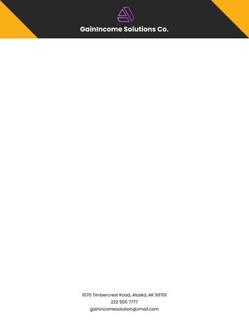 Free Accountancy Firm Letterhead Template to Edit Online