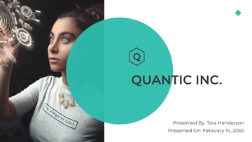 Free Software Company Presentation Template to Edit Online