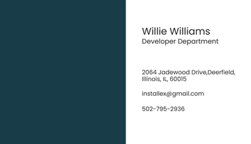 Free Real Estate Developer Business Card Template to Edit Online