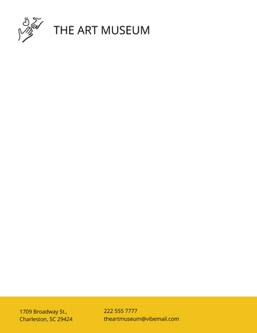 Free Non-Profit Company Letterhead Template to Edit Online
