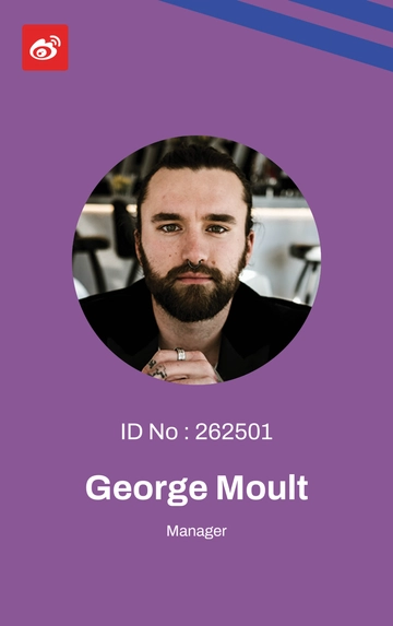 Free Startup ID Card Template to Edit Online