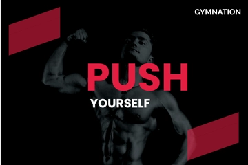 Free Fitness Gym Postcard Template to Edit Online