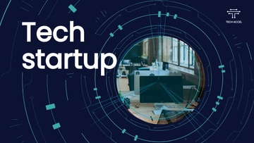 Free Technology Startup Presentation Template to Edit Online