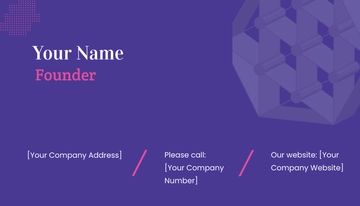 Free IT Software Business Card Template to Edit Online