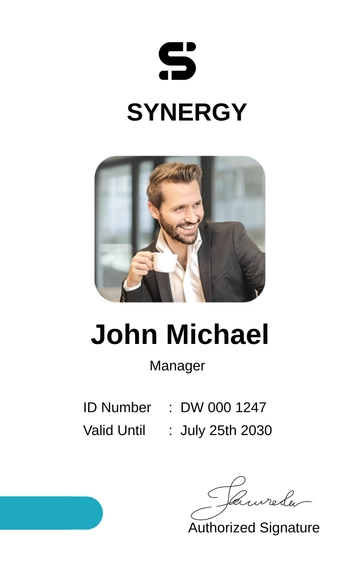 Free Digital Marketing Company Agency ID Card Template to Edit Online