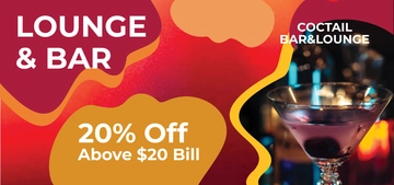 Free Bar/Lounge Voucher Template to Edit Online