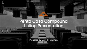 Free Real Estate Listing Presentation Template to Edit Online
