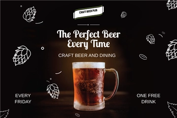 Free Pub Postcard Template to Edit Online