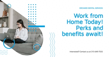 Free Work From Home Facebook Ads Template to Edit Online