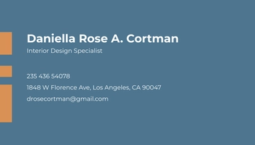 Free Minimal Freelancer Business Card Template to Edit Online