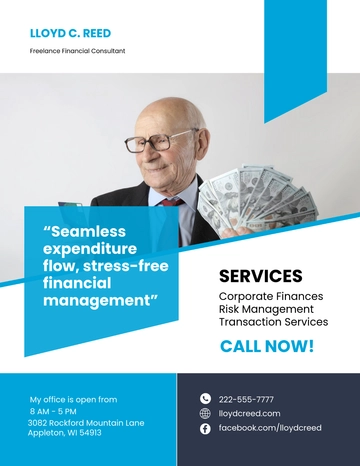 Free Freelance Consultant Flyer Template to Edit Online | Template.net