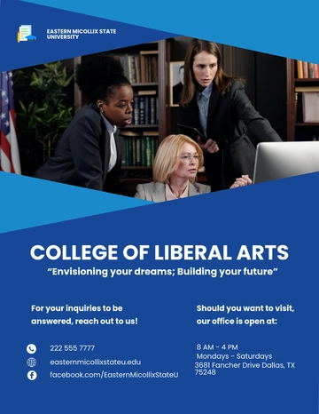 Free University College Flyer Template to Edit Online | Template.net Free University College Flyer Template to Edit Online | Template.net