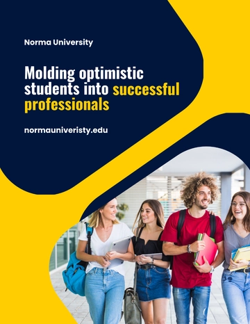 Free University Advertisement Flyer Template to Edit Online