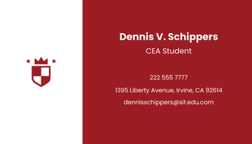 Free University Student Business Card Template to Edit Online Free University Student Business Card Template to Edit Online
