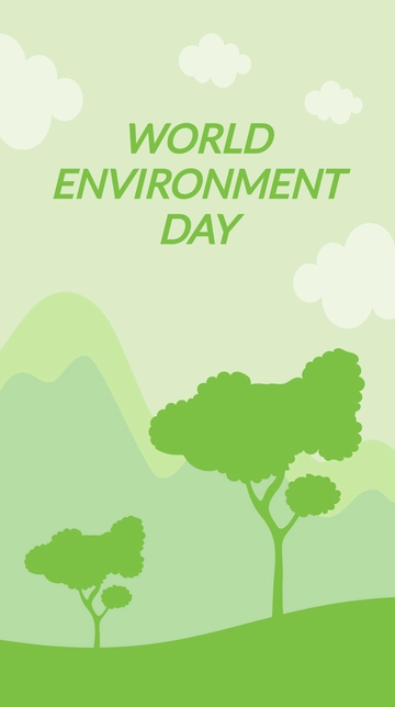 Free World Environment Day Instagram Story Template to Edit Online