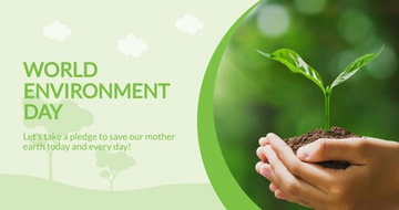 Free World Environment Day Banner Template to Edit Online