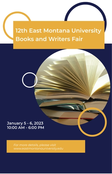Free University Event Poster Template to Edit Online