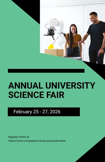 Free University Scientific Poster Template to Edit Online