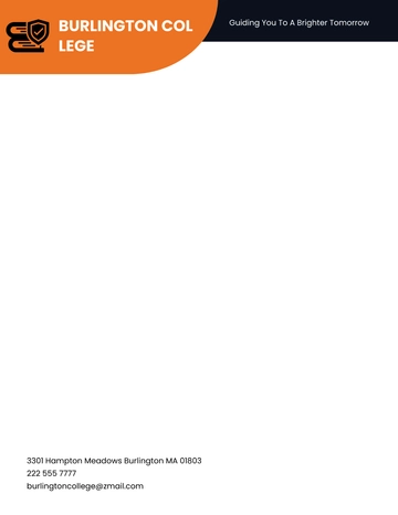 Free College and Department Letterhead Template to Edit Online
