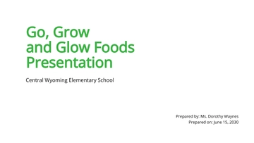 Free Simple School Presentation Template to Edit Online