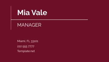 Free Boutique Business Card Template to Edit Online