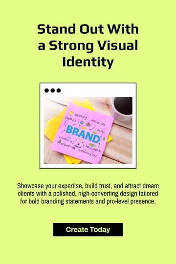 Free Branding Consultant Pinterest Pin Template to Edit Online