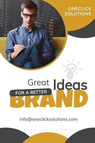 Free Branding Consultant Tumblr Post Template to Edit Online