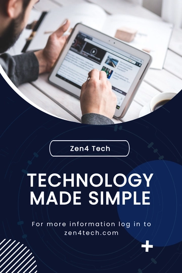 Free Tech Startup Tumblr Post Template to Edit Online