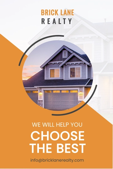 Free Real Estate Agent/Realtor Tumblr Post Template to Edit Online