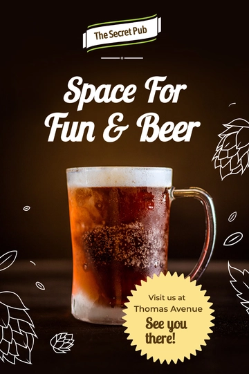 Free Pub Tumblr Post Template to Edit Online