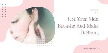 Free Skin Beauty clinic Twitter Post Template to Edit Online