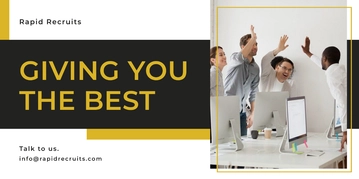 Free Staffing Agency Twitter Post Template to Edit Online Free Staffing Agency Twitter Post Template to Edit Online