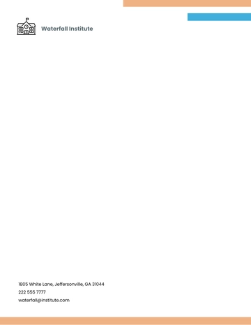 Free Back to School Letterhead Template to Edit Online
