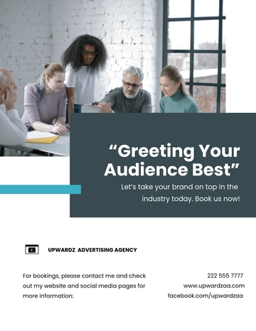 Free Simple Advertising Agency Flyer Template to Edit Online | Template.net