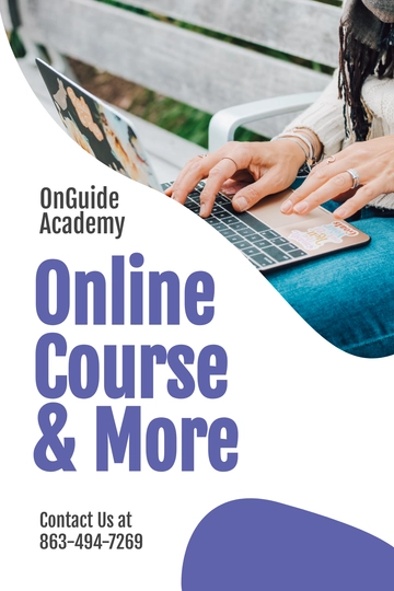 Free Online Courses Pinterest Pin Template to Edit Online