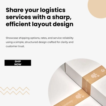 Free Shipping Facebook Post Template to Edit Online