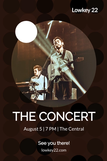 Free Music Band Tumblr Post Template to Edit Online
