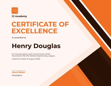 Free National Sports Day Certificate Template to Edit Online