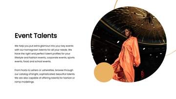 Free Professional Agency Presentation Template to Edit Online