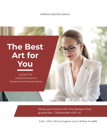 Free Blank Agency Flyer Template to Edit Online | Template.net
