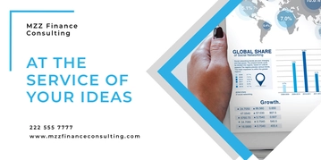Free Finance Consultant Twitter Post Template to Edit Online