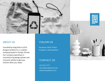 Free StartUp Product Brochure Template to Edit Online