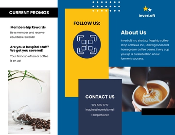 Free Startup Brochure Template to Edit Online